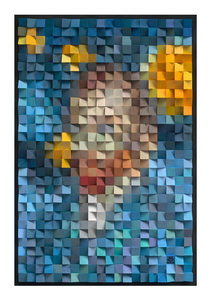 Vincent Van Gogh & The Starry Night 3D - Print Edition of 8 + 2AP