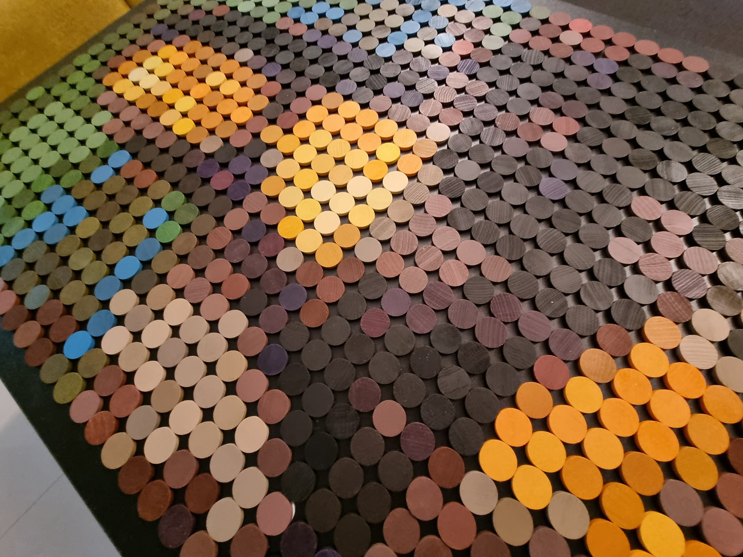 Mosaic Mona Lisa Dot