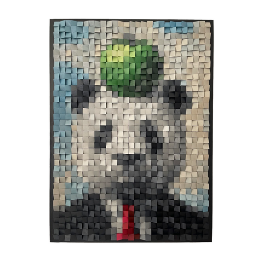The Panda with the Apple