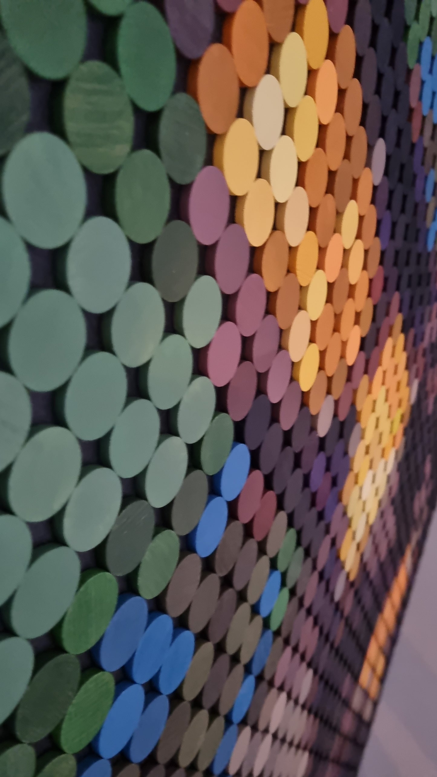 Mosaic Mona Lisa Dot