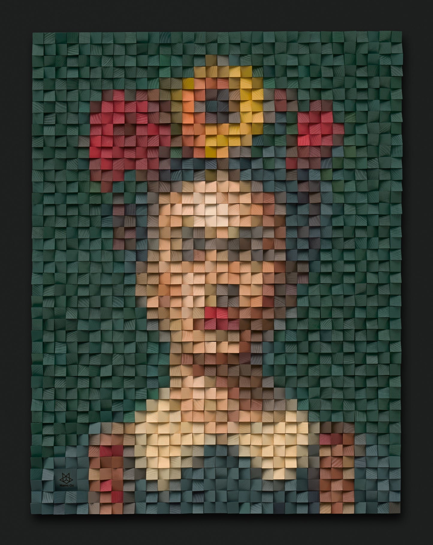 Frida Kahlo with Sunflower - Print Edition of 10 +2AP