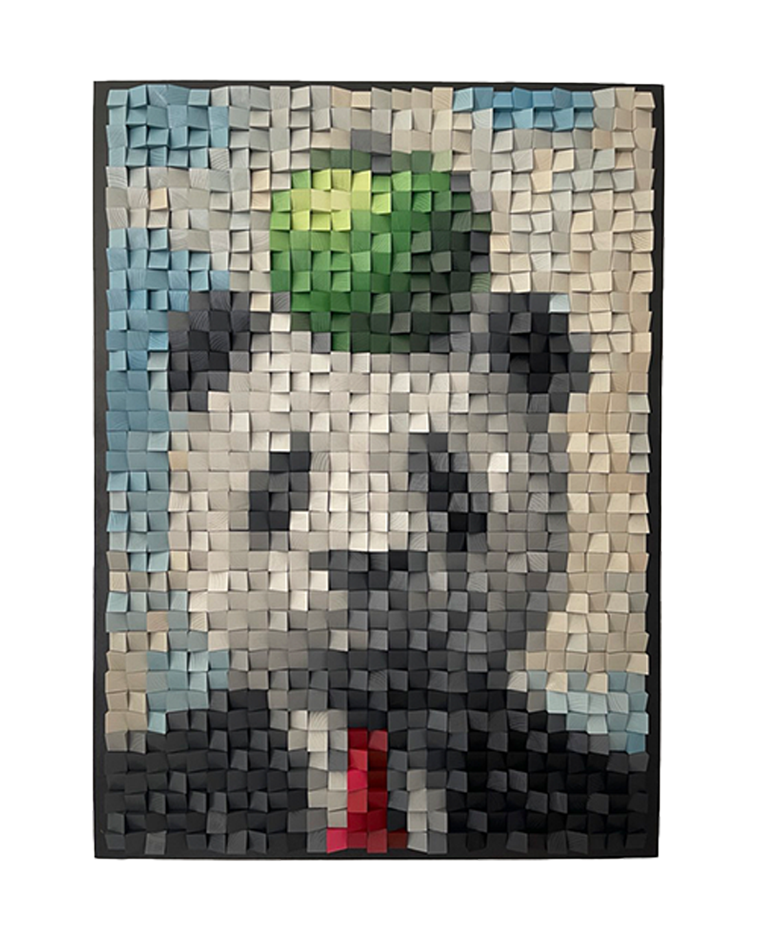 The Panda with the Apple