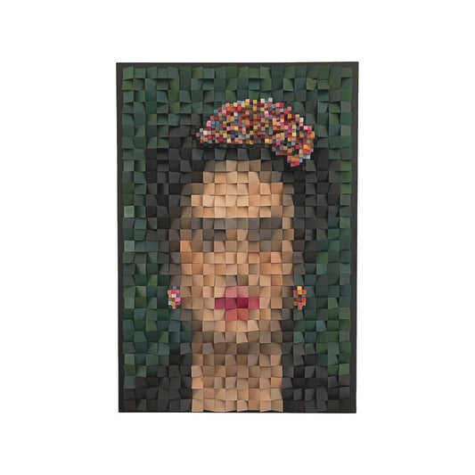 Frida Kahlo with an earring