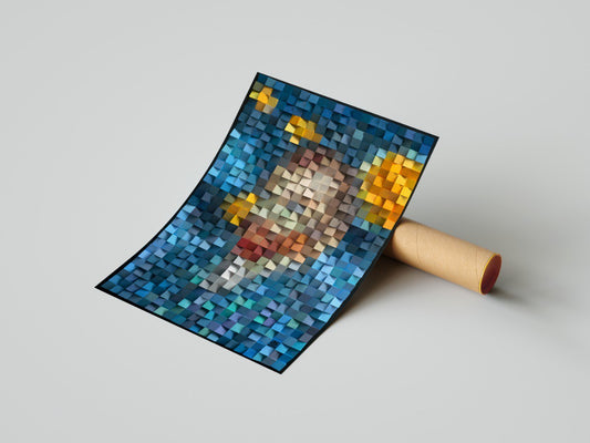Vincent Van Gogh & The Starry Night 3D - Print Edition of 8 + 2AP