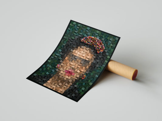 Frida Kahlo with an earring- Print Edition of 10 +2AP